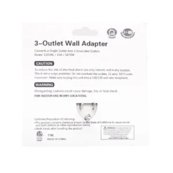 3 Outlet Grounding Tap AC125V 15A -Schuko shop 2105 sf 01 p4 1