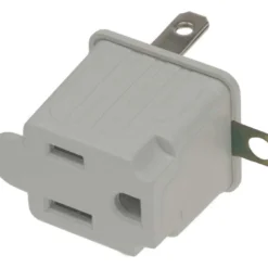3 Prong To 2 Prong Adapter 125V/15A UL 2pc Pack