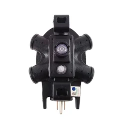 5-Outlet Indoor And Outdoor Heavy Duty Power Tap With Circuit Breaker, 15A -Schuko shop 2105 sf 26 p3