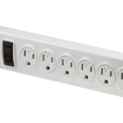 6-Outlet Power Strip, Perpendicular 10ft