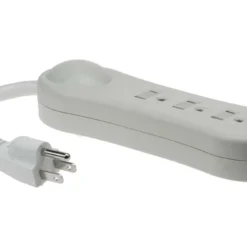 0.66ft 3-Outlet Power Strip, 125VAC 15Amp -Schuko shop 2150 sf 24 p2