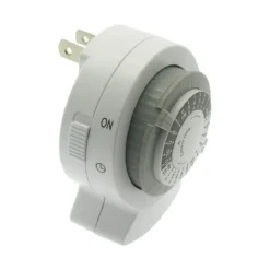 Mechanical Timer Single 2-Prong Outlet -Schuko shop 2151 sf 50 p3