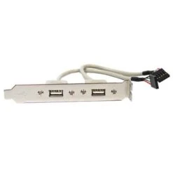 USB Type A PC Board With 2 Ports