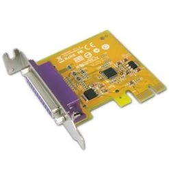 1 Port DB25 Female IEEE1284 Parallel PCI Low-Profile Express Card