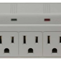 3 Outlet Wall Mount Surge Protector