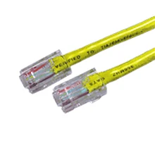 5Ft Yellow Cat5e Network Patch Cable 350MHz RJ45