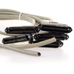 CAT.3 25 PAIR TELCO Cable 100' CENTRONICS 50 Female To Open- 90 Degrees