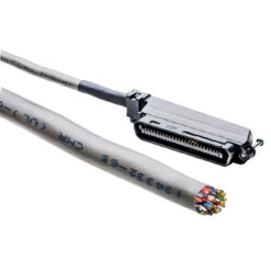 CAT.3 25 PAIR TELCO Cable 75' CENTRONICS 50 Male To Open- 90 Degrees