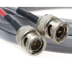 1 Feet DS3 735a Plenum Coaxial Cable With Dual BNC 75 Ohm - 26 Awg