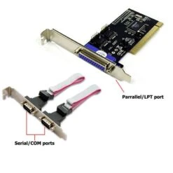 PCI Serial Card 2 Port + 1 Parallel Port