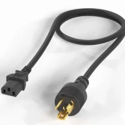 NEMA L5-15P To IEC C13 Locking Power Cord