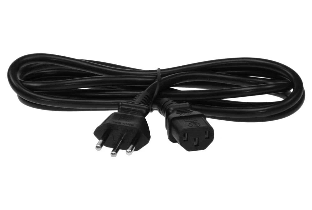 6ft Brazil 3P Plug To C13 Power Cord 1 6ft Brazil 3P Plug To C13 Power Cord