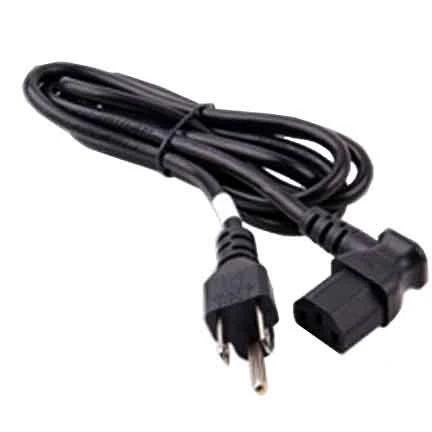 6ft USA NEMA 5-15P 3-pin Plug To Right Angle C13 Power Cord 1 6ft USA NEMA 5-15P 3-pin Plug To Right Angle C13 Power Cord
