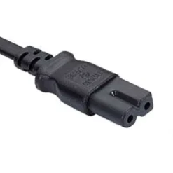 6ft NEMA 1-15P To IEC 60320 C7 Polarized Power Cord -Schuko shop p 11w13w 06b 02 1