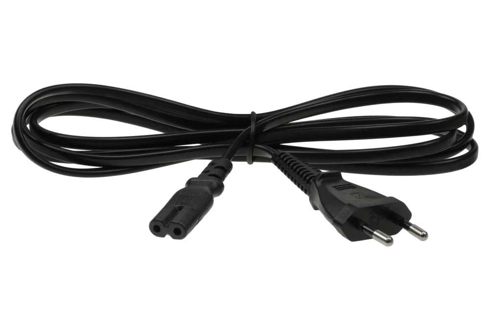 6ft European 2-pin To C7 Power Cord 1 6ft European 2-pin To C7 Power Cord