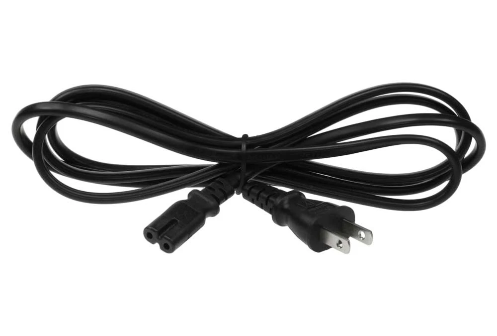 6ft Japan NEMA 1-15P 2-pin To C7 Power Cord 1 6ft Japan NEMA 1-15P 2-pin To C7 Power Cord