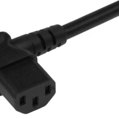 Ultra Low Profile Angle NEMA 5-15P To C13 Right Angle Power Cord -Schuko shop p7b1 ra45ar 01 p2