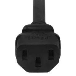 Ultra Low Profile Angle NEMA 5-15P To C13 Power Cord -Schuko shop p7b1 ra45s 01 p3