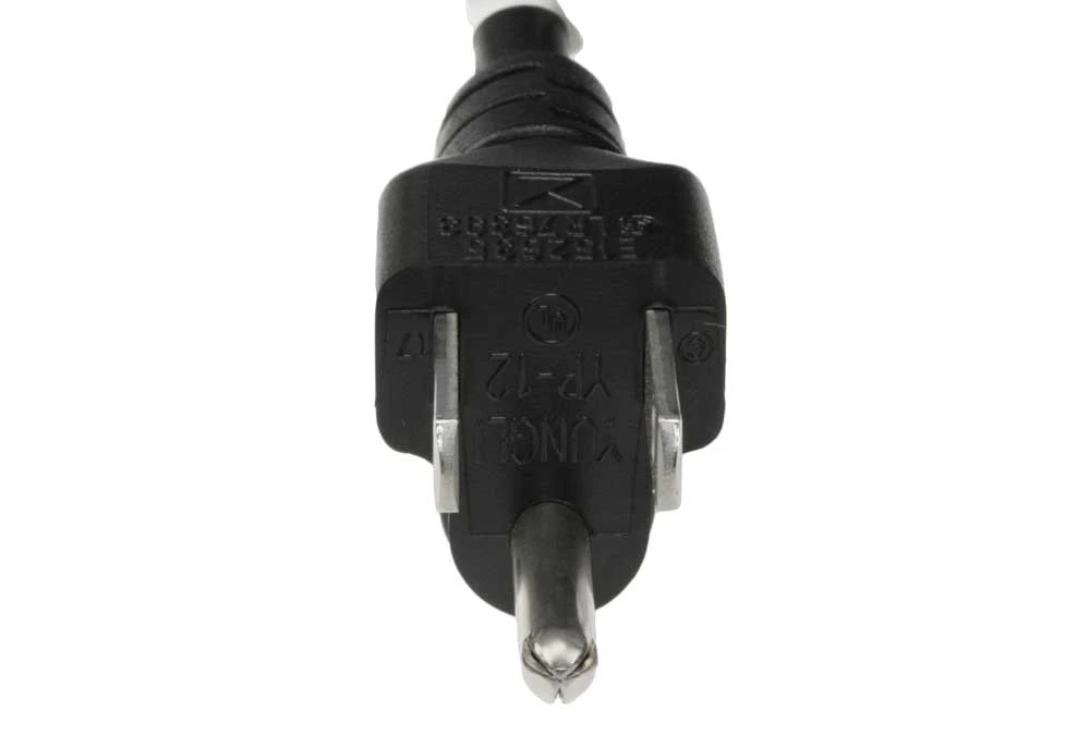 18 AWG C13 To USA NEMA 5-15P Standard Right Angle Power Cord 2 18 AWG C13 To USA NEMA 5-15P Standard Right Angle Power Cord - Image 2