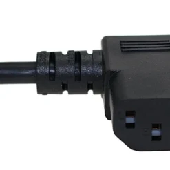 Left Angle Power Cord 10Amp 18/3 AWG NEMA 5-15P To C13 -Schuko shop p7cr la03 p4