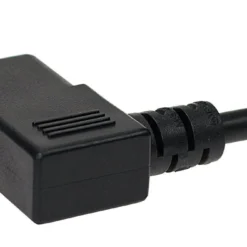 Left Angle Power Cord 10Amp 18/3 AWG NEMA 5-15P To C13 -Schuko shop p7cr la03 p7