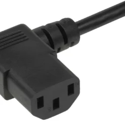 18 AWG NEMA 5-15P To C13 Standard Power Cord Right Angle Both Side -Schuko shop p7cr rr06 p2