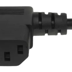 18 AWG NEMA 5-15P To C13 Standard Power Cord Right Angle Both Side -Schuko shop p7cr rr06 p3