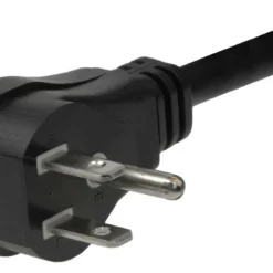 18 AWG NEMA 5-15P To C13 Standard Power Cord Right Angle Both Side -Schuko shop p7cr rr06 p5
