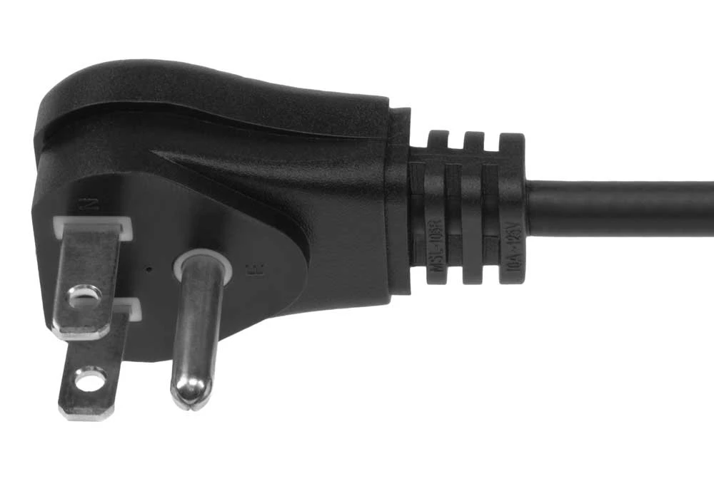 18 AWG NEMA 5-15P To C13 Standard Power Cord Wall Side Right Angle 5 18 AWG NEMA 5-15P To C13 Standard Power Cord Wall Side Right Angle - Image 5