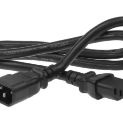 6ft 18 AWG C13 To C14 USA Power Cord With 18/3 SVT