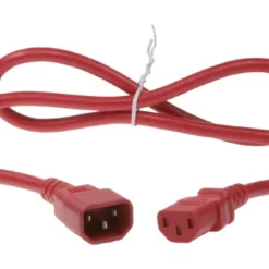 C14 To C13 Power Extension Cord 10Amp 250V 18/3 AWG SJT 14 C14 To C13 Power Extension Cord 10Amp 250V 18/3 AWG SJT -Schuko shop p7me250 03 red p1 1