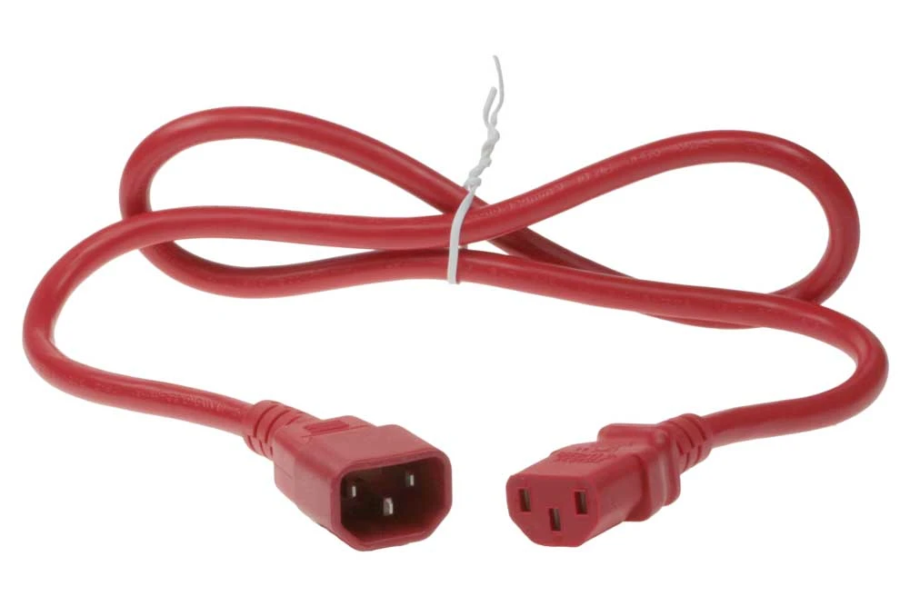 C14 To C13 Power Extension Cord 10Amp 250V 18/3 AWG SJT 5 C14 To C13 Power Extension Cord 10Amp 250V 18/3 AWG SJT - Image 5