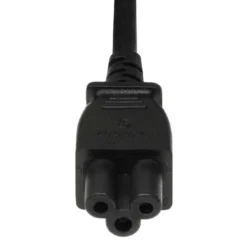 18 AWG NEMA 5-15P To C5 Power Cord 3-Slot Mickey Mouse Style -Schuko shop p7n3 02 p3