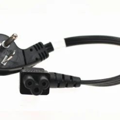 NEMA 5-15P To C5 Right Angle Ultra Low Profile Power Cord