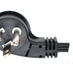 NEMA 5-15P To C5 Right Angle Ultra Low Profile Power Cord -Schuko shop p7n3 ra45ar xx p2 1 2