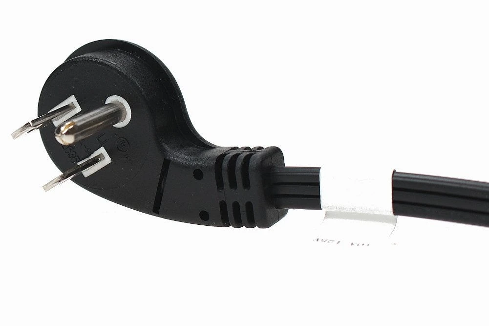 Ultra Low Profile Angle NEMA 5-15P To C5 Straight Power Cord 3 Ultra Low Profile Angle NEMA 5-15P To C5 Straight Power Cord - Image 3