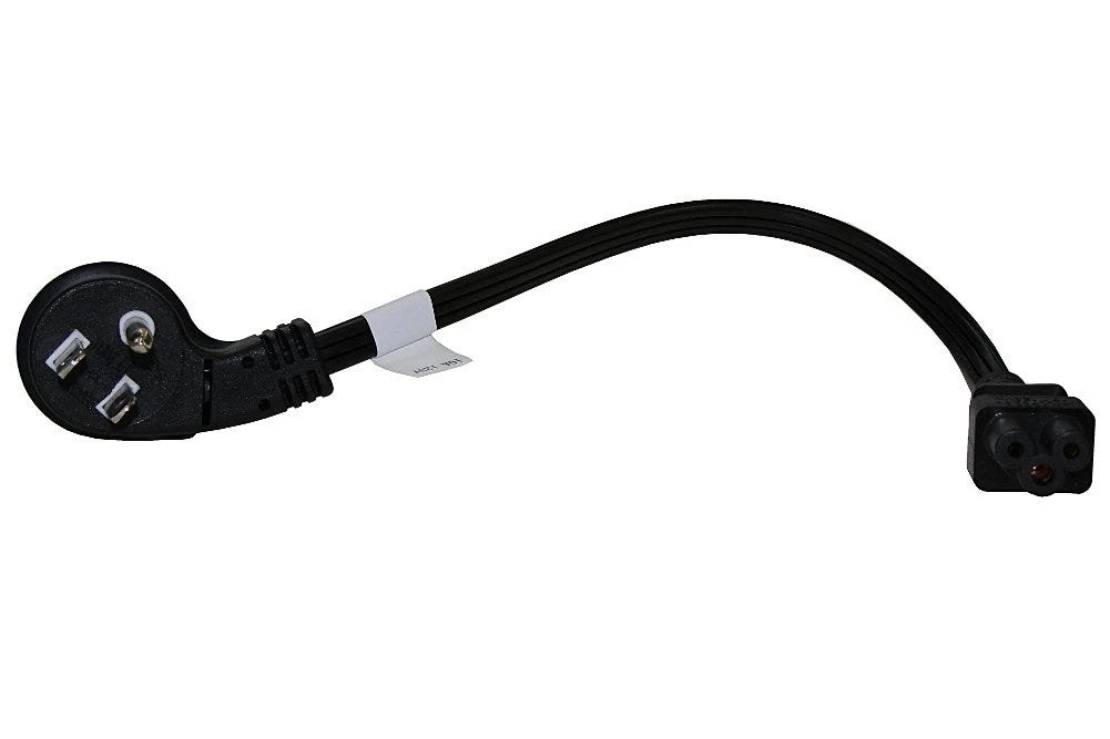 Ultra Low Profile Angle NEMA 5-15P To C5 Straight Power Cord 7 Ultra Low Profile Angle NEMA 5-15P To C5 Straight Power Cord - Image 7