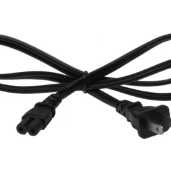 18 AWG NEMA 1-15P To C7 Non-Polarized Power Cord