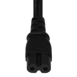 18 AWG NEMA 1-15P To C7 Non-Polarized Power Cord -Schuko shop p7nb 03 p3