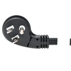 6ft Ultra Low Profile Angle Non-Polarized NEMA 1-15P To C7 Power Cord -Schuko shop p7nb ra45a 06 p6