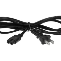 18 AWG NEMA 1-15P To C7 Polarized Power Cord