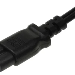 18 AWG NEMA 1-15P To C7 Polarized Power Cord -Schuko shop p7np 06 p2