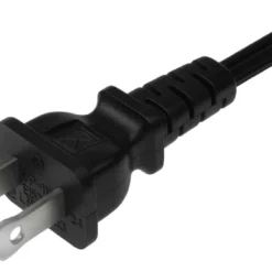 18 AWG NEMA 1-15P To C7 Polarized Power Cord -Schuko shop p7np 06 p5