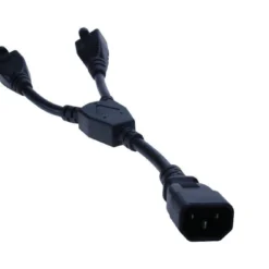 16 AWG IEC 60320 C14 To NEMA 5-15R Splitter Power Cord -Schuko shop p7qq c16 01 p2 1