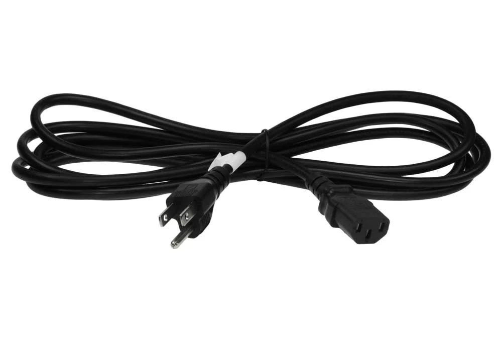 NEMA 5-15P USA 3-pin Plug To C13 SVT Power Cord 1 NEMA 5-15P USA 3-pin Plug To C13 SVT Power Cord