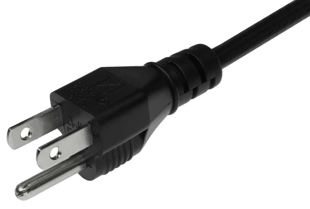 NEMA 5-15P USA 3-pin Plug To C13 SVT Power Cord 4 NEMA 5-15P USA 3-pin Plug To C13 SVT Power Cord - Image 4