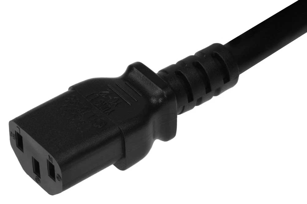 IEC320 C14 To C13 Extension Power Cord 14/3 SJT (15A 250V) 4 IEC320 C14 To C13 Extension Power Cord 14/3 SJT (15A 250V) - Image 4
