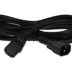 IEC320 C14 To C13 Extension Power Cord 14/3 SJT (15A 250V)