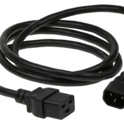 14 AWG C14 To C19 SJT Power Cord