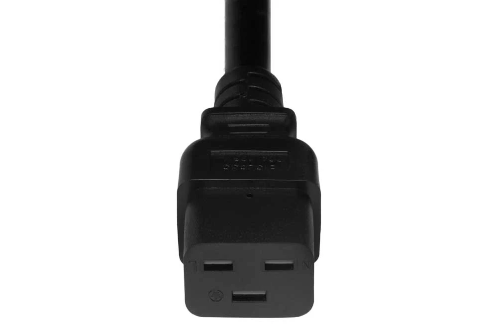 10ft South Africa / India BS546 3-pin Plug To C19 Power Cord 2 10ft South Africa / India BS546 3-pin Plug To C19 Power Cord - Image 2